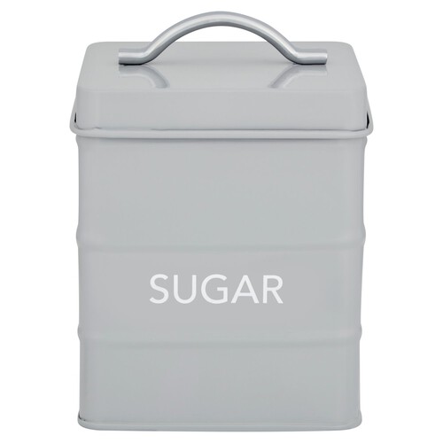 Morrisons Grey Square Sugar Canister