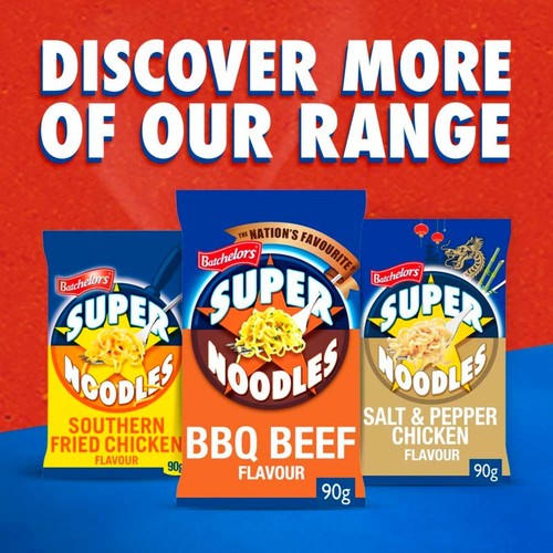 Batchelors Super Noodles Chicken Multipack 4x90g