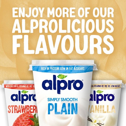 Alpro Vanilla Yoghurt Alternative 500g