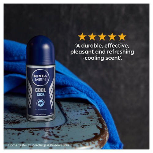 NIVEA MEN Cool Kick 48 Hour Anti-Perspirant Roll On