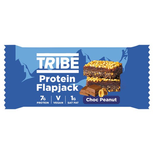 Tribe Plant Protein Flapjack Choc Peanut