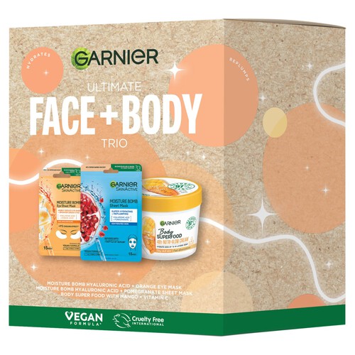 Garnier Ultimate Face & Body Set