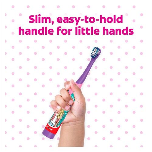 Colgate 360 Sonic Kids Barbie Battery Powered Toothbrush