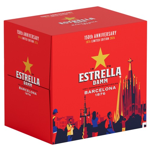 Estrella Damm Premium Lager Beer