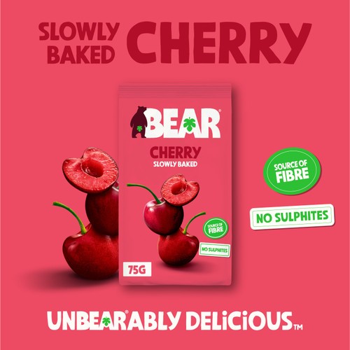 BEAR Fruit Gently Baked Cherries