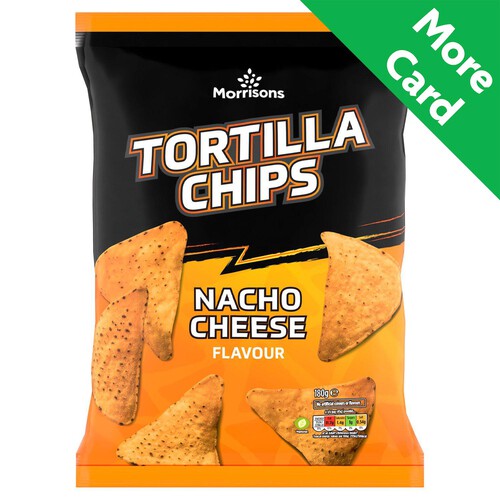 Morrisons Tortillas Nacho Cheese 