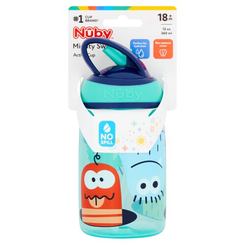 Nuby Thirsty Kids Active Cup Mighty Swig 18M+