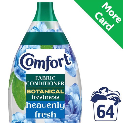 Comfort Botanical Fabric Conditioner Heavenly Fresh 64 Washes