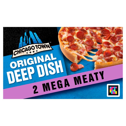 Chicago Town Deep Dish Mega Meaty Pizzas