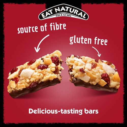 Eat Natural Cereal Bar Cranberry Macadamia & Dark Chocolate Multipack 