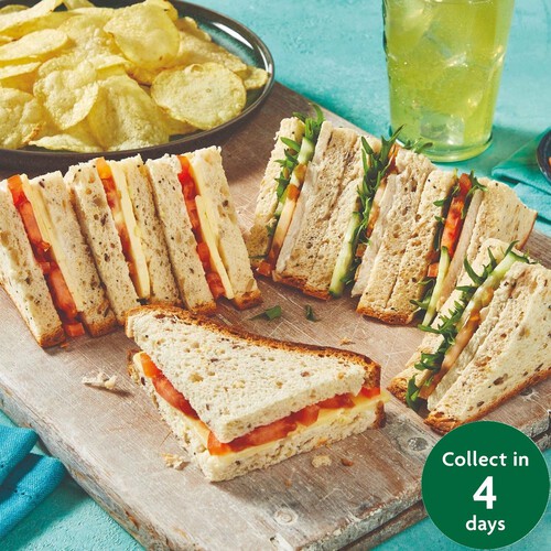 Morrisons Gluten Free Sandwich Platter 8 Pieces