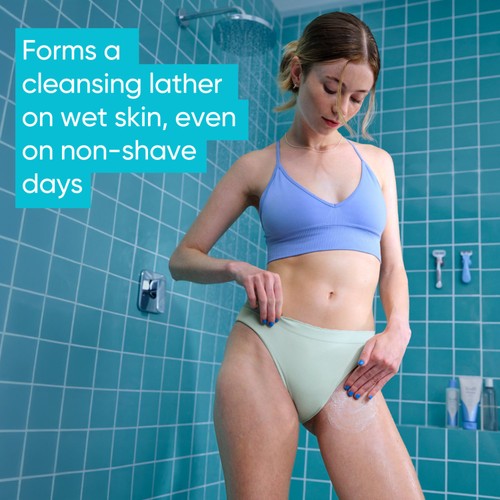 Gillette Venus 2-In-1 Cleanser + Shave Gel For Pubic Hair & Skin 