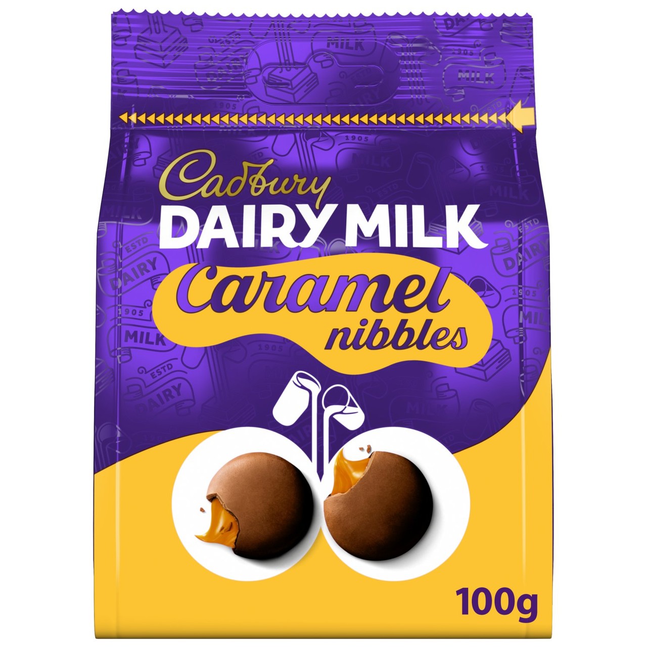 Cadbury Dairy Milk Caramel Nibbles 100g