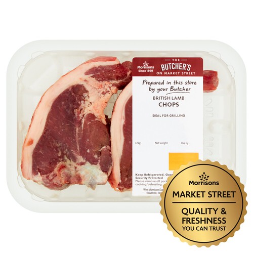 Market Street British Spring Lamb Chops