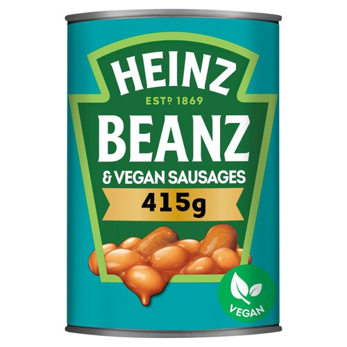 Heinz Baked Beans & Vegan Sausages 415g - Morrisons Online