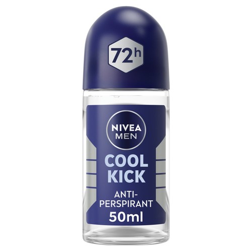 NIVEA MEN Cool Kick 72h Anti-Perspirant Deodorant Roll-On