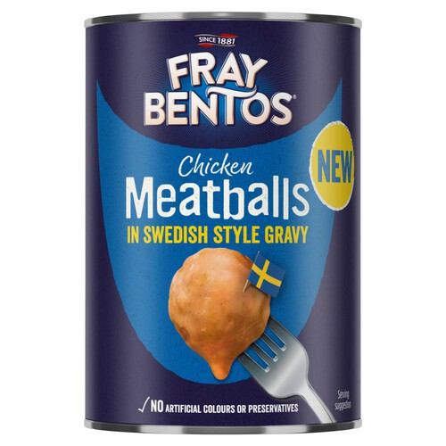 Fray Bentos Swedish Meatballs In Gravy 