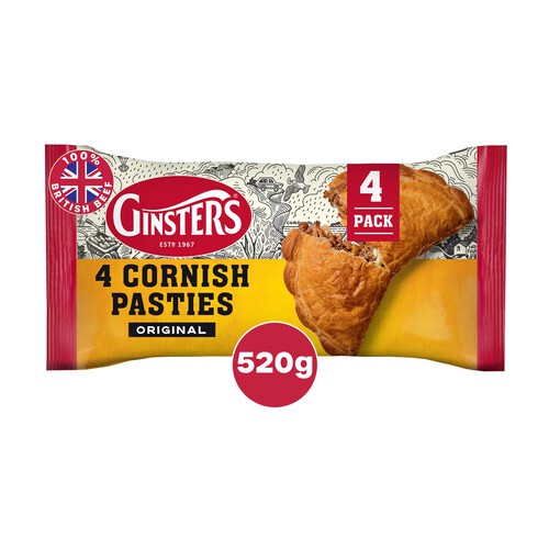 Ginsters Cornish Pasties