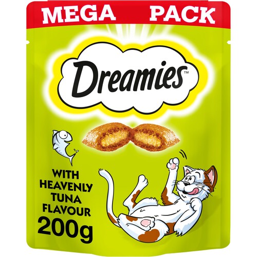 Dreamies Cat Treat Biscuits With Tuna Flavour Mega Pack