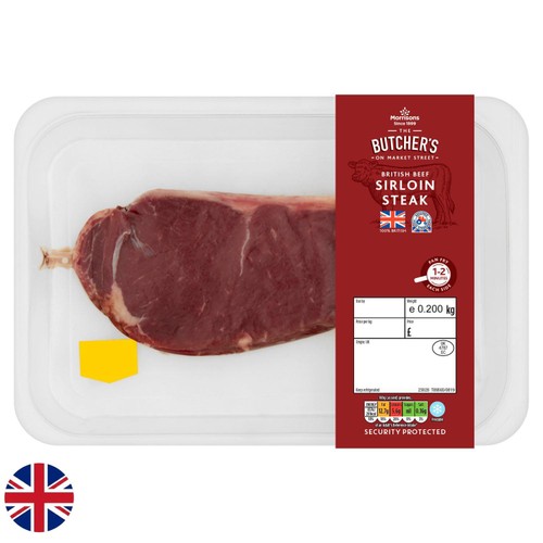 Morrisons British Sirloin Steak 200g