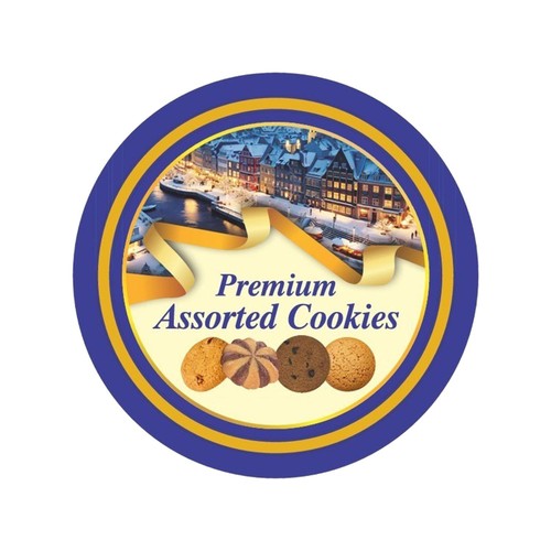 Premium Butter Cookies Biscuit Tin 340g