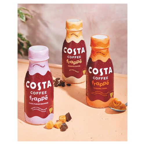 Costa Coffee Frappe Caramel Swirl Iced Coffee 