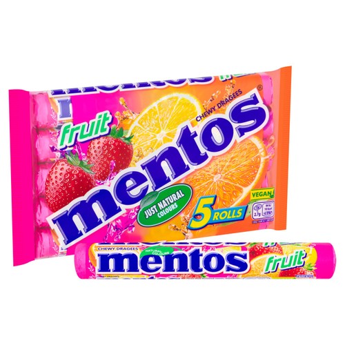 Mentos Fruit 5 Pack