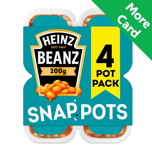 Heinz Baked Beans Snap Pots 