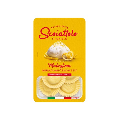Scoiattolo Burratta & Lemon Zest Girasole 
