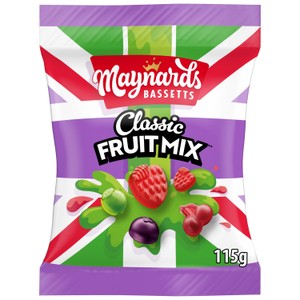 Maynards Bassetts Classic Fruit Mix Sweets Bag