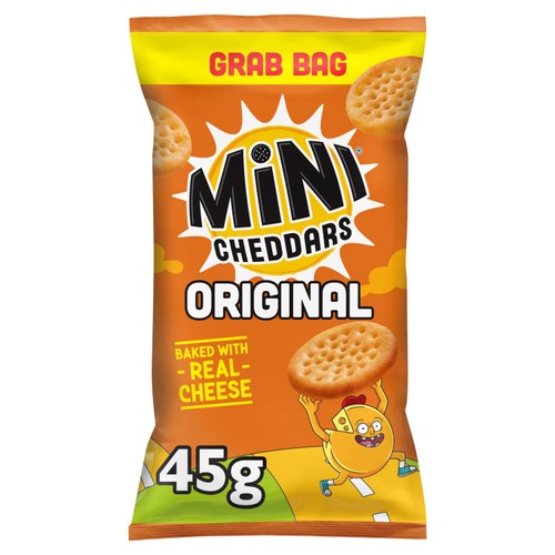 Jacob's Mini Cheddars Original Snacks Grab Bag 