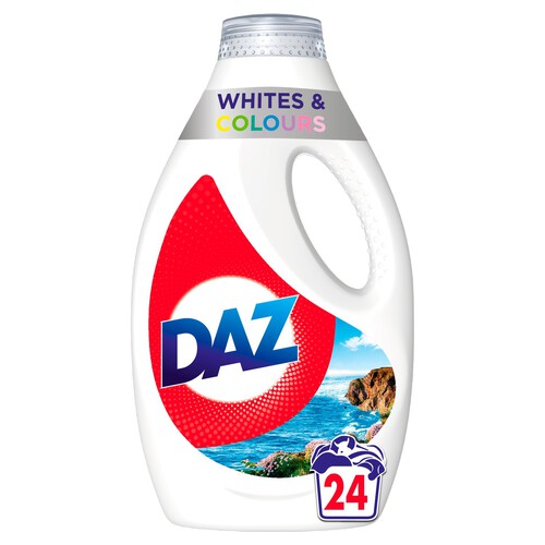 Daz Whites & Colours Washing Liquid 24 washes