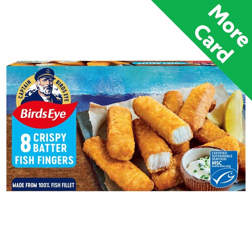 Birds Eye 8 Battered Fish Fingers