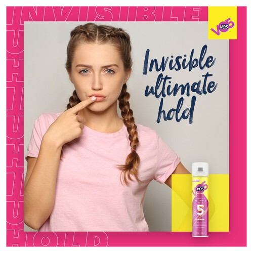  VO5 Invisible Ultimate Hold Hairspray