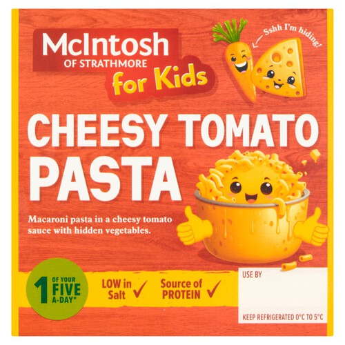 McIntosh Of Strathmore Kidz Cheesy Tomato Pasta