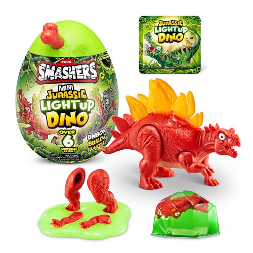 Zuru S001 Smashers Jurassic Series 1 Mini Jurassic Light-Up Dino