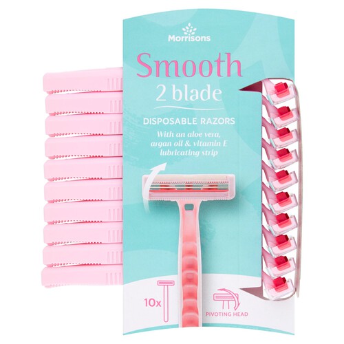 Morrisons Twin Blade Disposable Razors