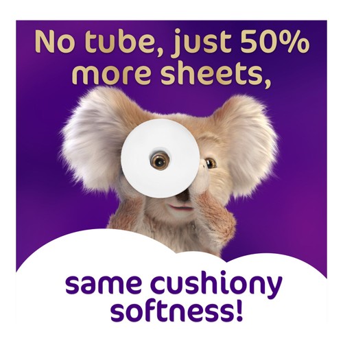 Cushelle Quilted Tubeless Toilet Tissue 6 Rolls