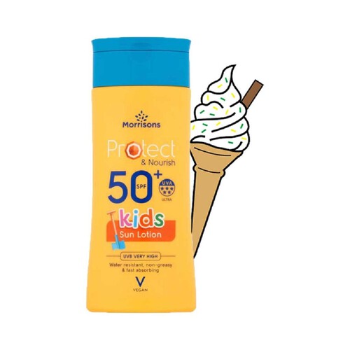 Morrisons Kids Colored Sun Lotion SPF50+