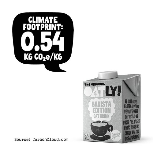 Oatly Oat Drink Barista Edition Chilled 500ml