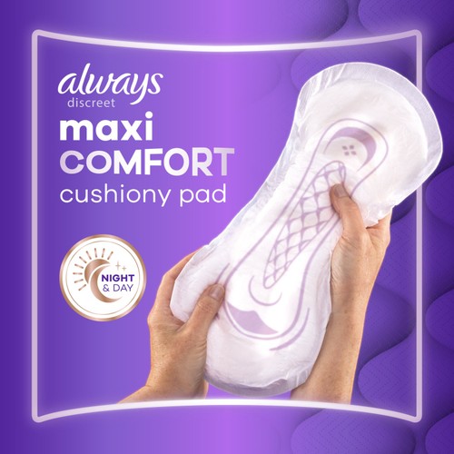 Always Discreet Maxi Protection Maxi Comfort Pads