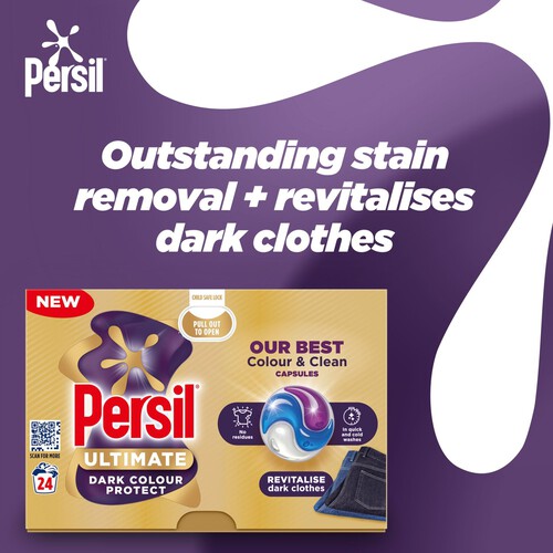 Persil Ultimate Dark Colour Protect Laundry Washing Capsules