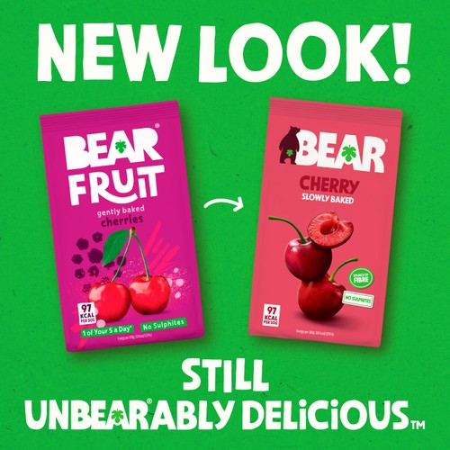 BEAR Fruit Gently Baked Cherries