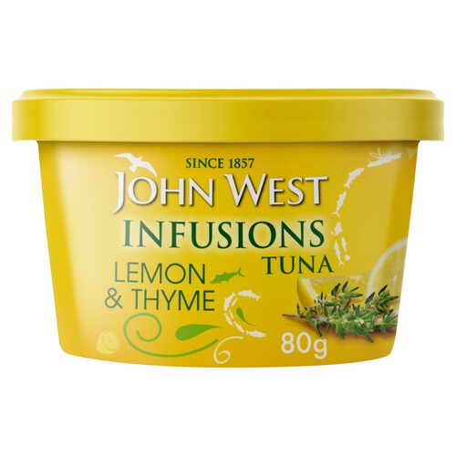 John West Lemon & Thyme Tuna Infusions (80g)