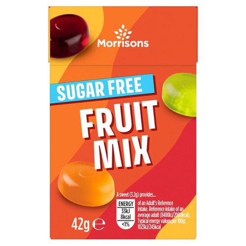 Morrisons Sugar Free Fruit Mix Sweets