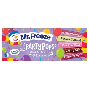 Mr Freeze Freeze Pops 20X45ml