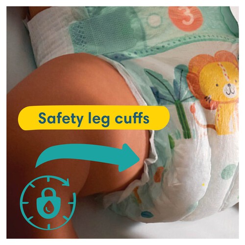 Pampers Baby-Dry Size 4+, 41 Nappies, 10kg-15kg, Essential Pack