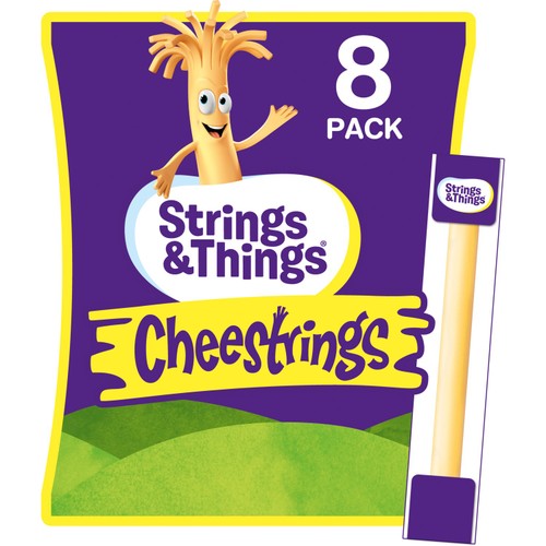 Strings & Things Cheestrings Cheese Snack 8 x 20g