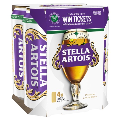 Stella Artois premium lager beer