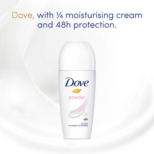 Dove Women Antiperspirant Deodorant Roll on Powder